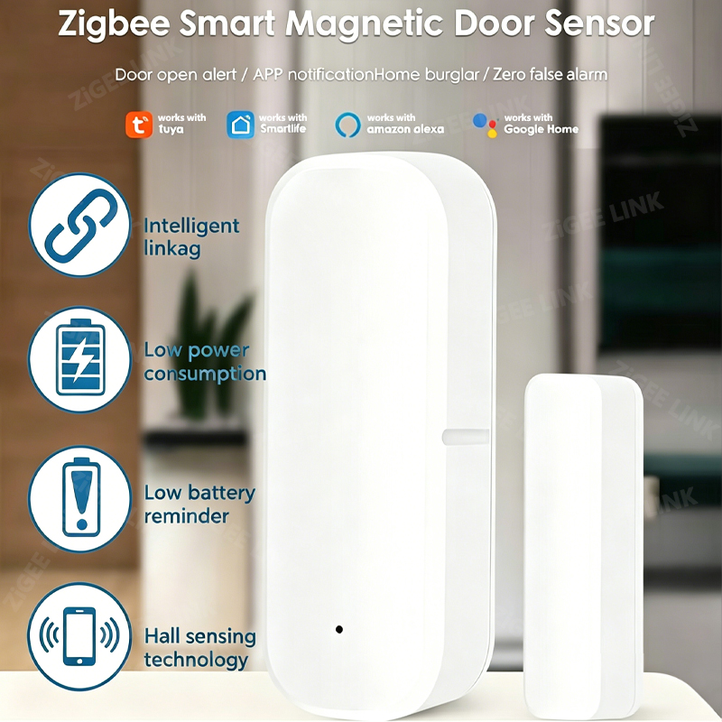 Smart Home Website - Door Window Sensor ZigBee Door Open