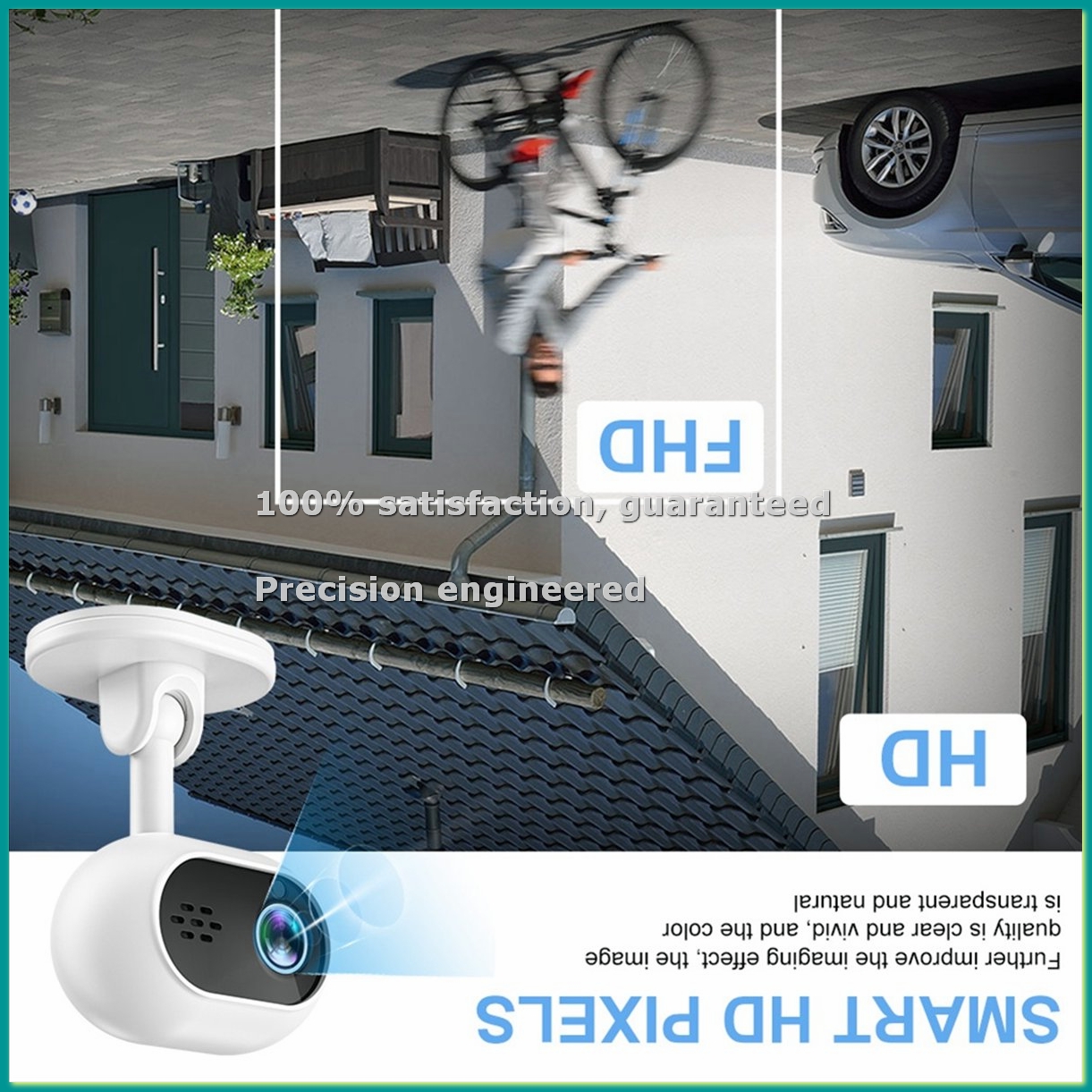 Smart Home Cctv Camera - A4 1080P Smart Mini Wifi IP