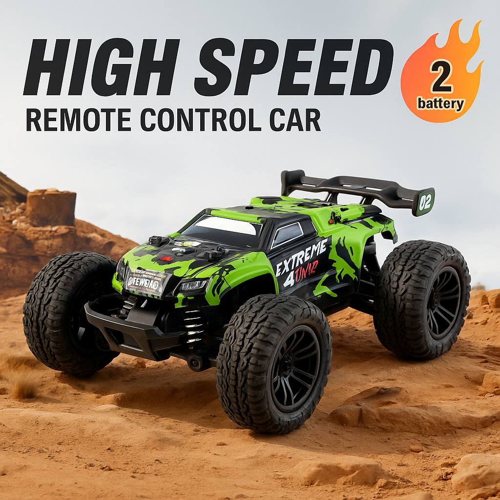 Smart Home Green - Hot RC High-Speed Off-Road Car for