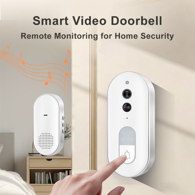 Smart Home Cctv Camera - Tuya Smart Video Doorbell Wireless 1080P