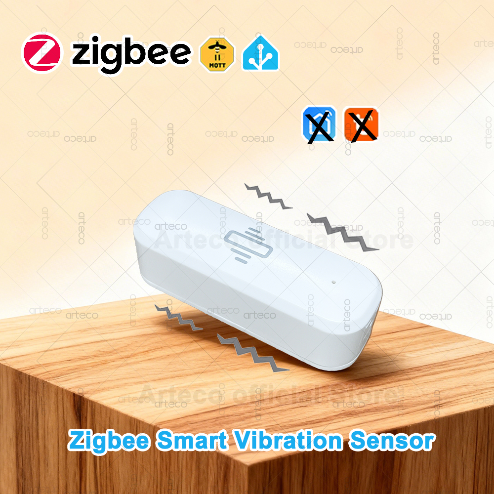 Smart Home Setup - ZigBee Smart Vibration Sensor Real Time