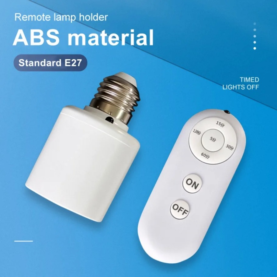 Smart Home Setup - E27 60W Wireless Remote Control Smart