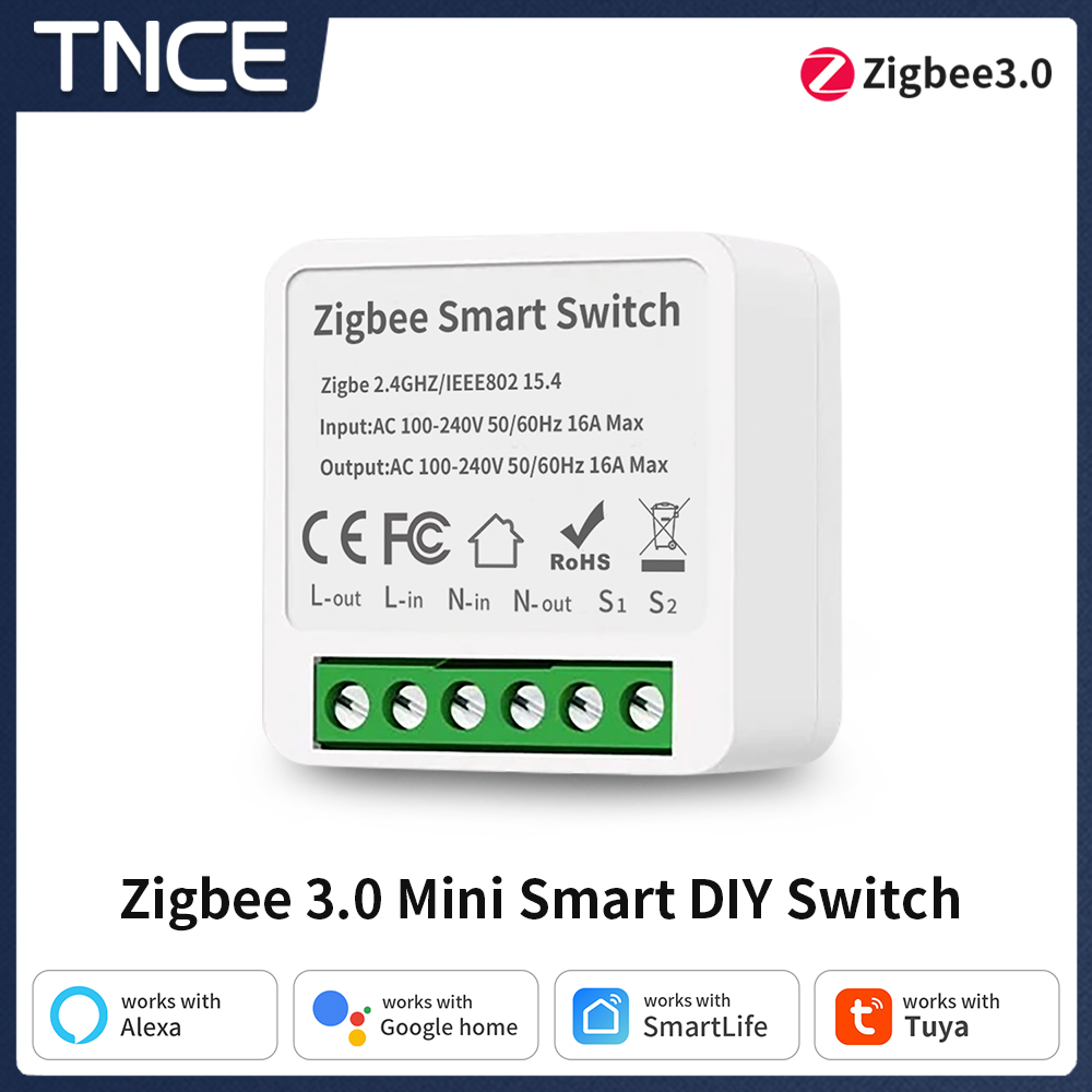 Tuya Smart Switch - TNCE Tuya 16A Zigbee3.0 Smart Switch