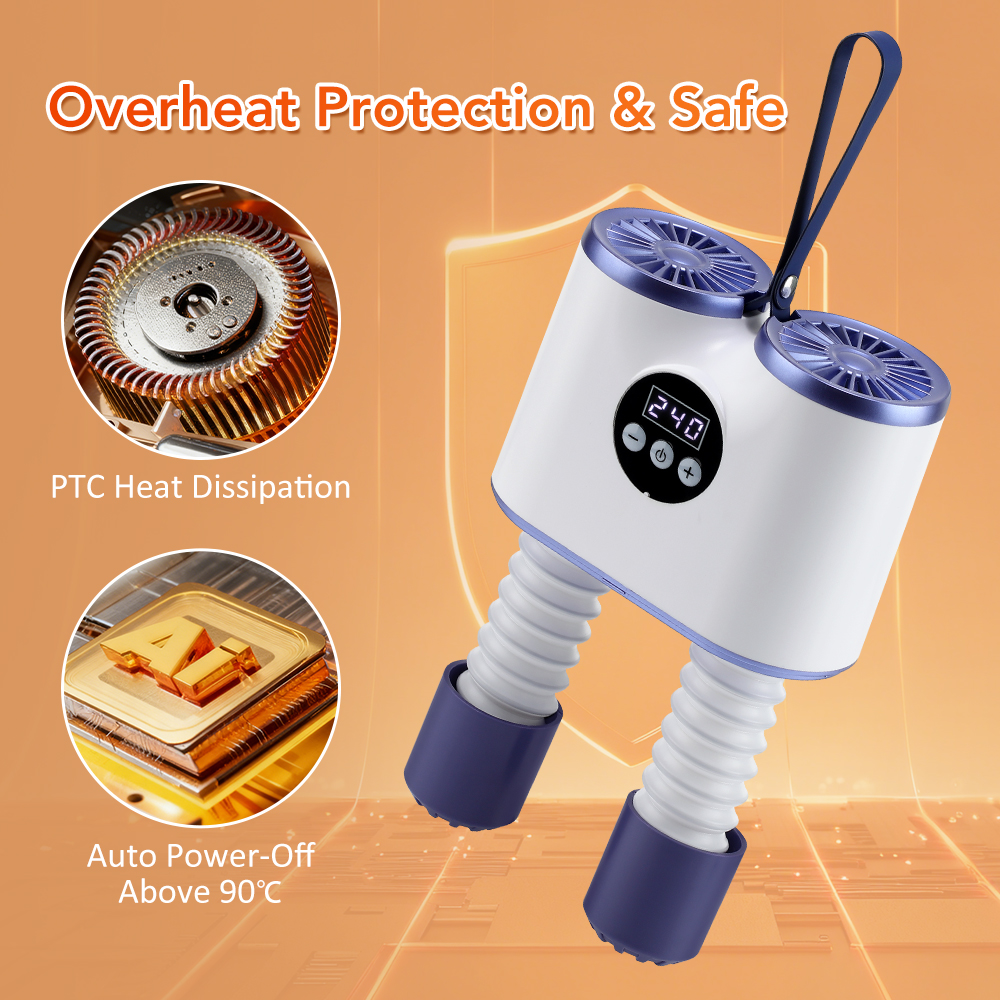 Portable Shoe Dryer with Fan H - Smart Home Ventilation บทวิจารณ์และราคา