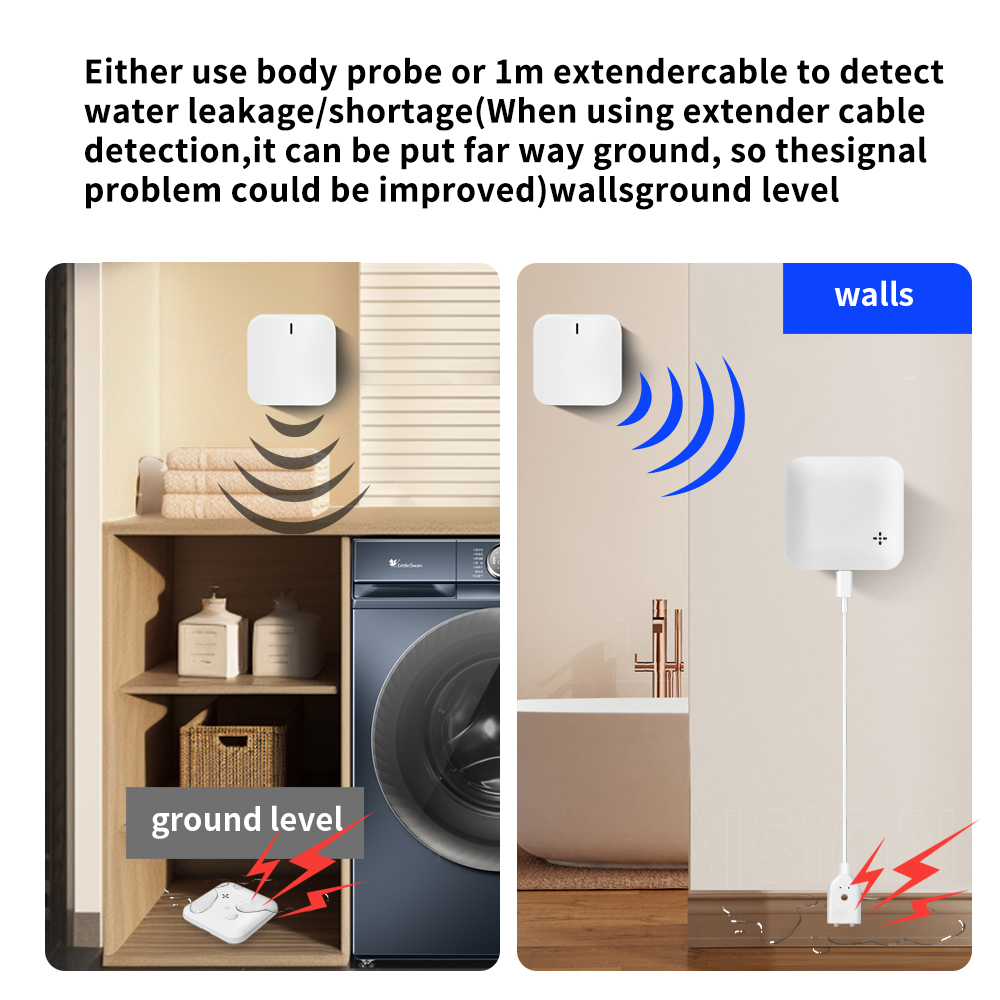 Lincukoo Tuya Zigbee3.0 Water  - Smart Home Water Level Sensor บทวิจารณ์และราคา