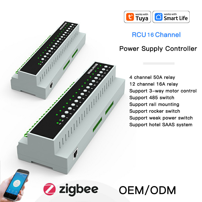 RSH Tuya ZigBee 16 Channel 16A - Tuya Smart Switch บทวิจารณ์และราคา