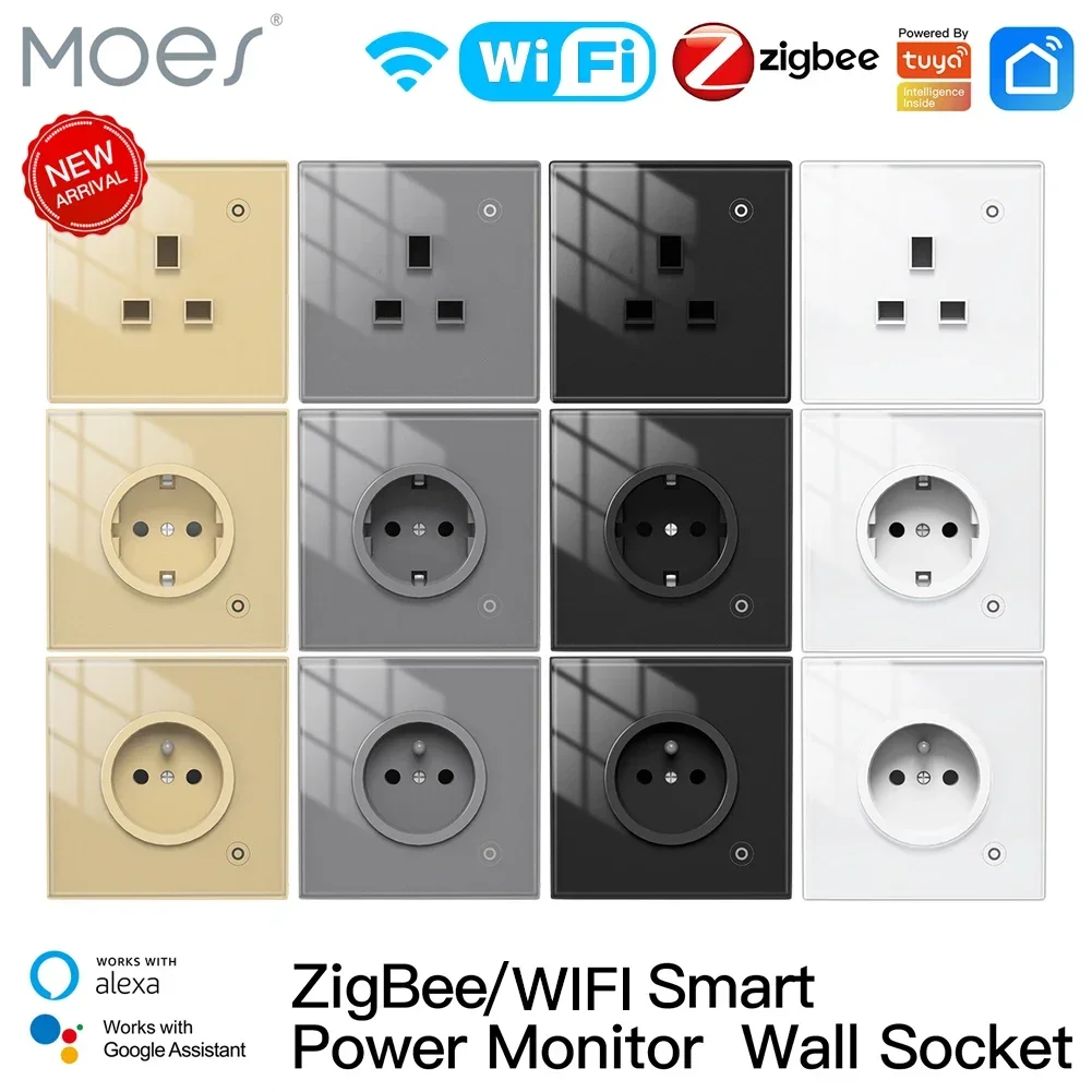 Moes ZigBee Wall Socket WIFI S - Smart Wall Socket บทวิจารณ์และราคา
