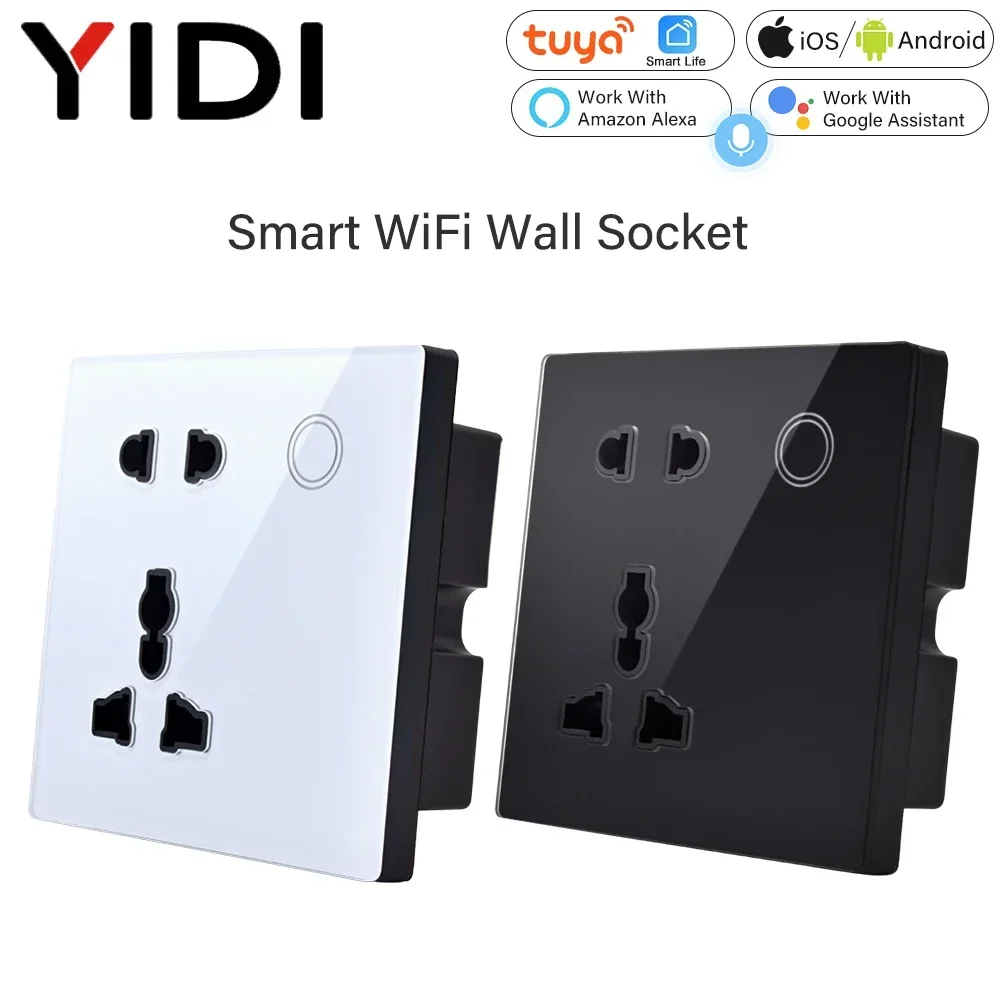 Customized Smart WiFi Wall Soc - Smart Wall Socket บทวิจารณ์และราคา