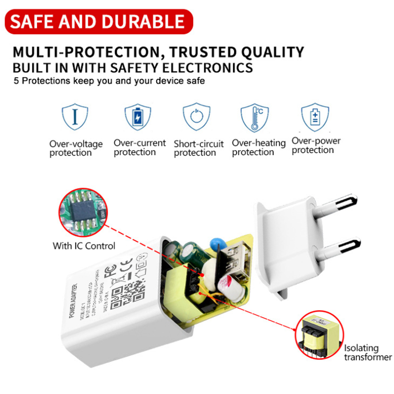 5V3A 9V2A Fast Charger Adaptor - Smart Wall Socket บทวิจารณ์และราคา