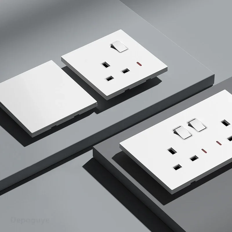 UK Standard Power Socket 13A Q - Smart Wall Socket บทวิจารณ์และราคา