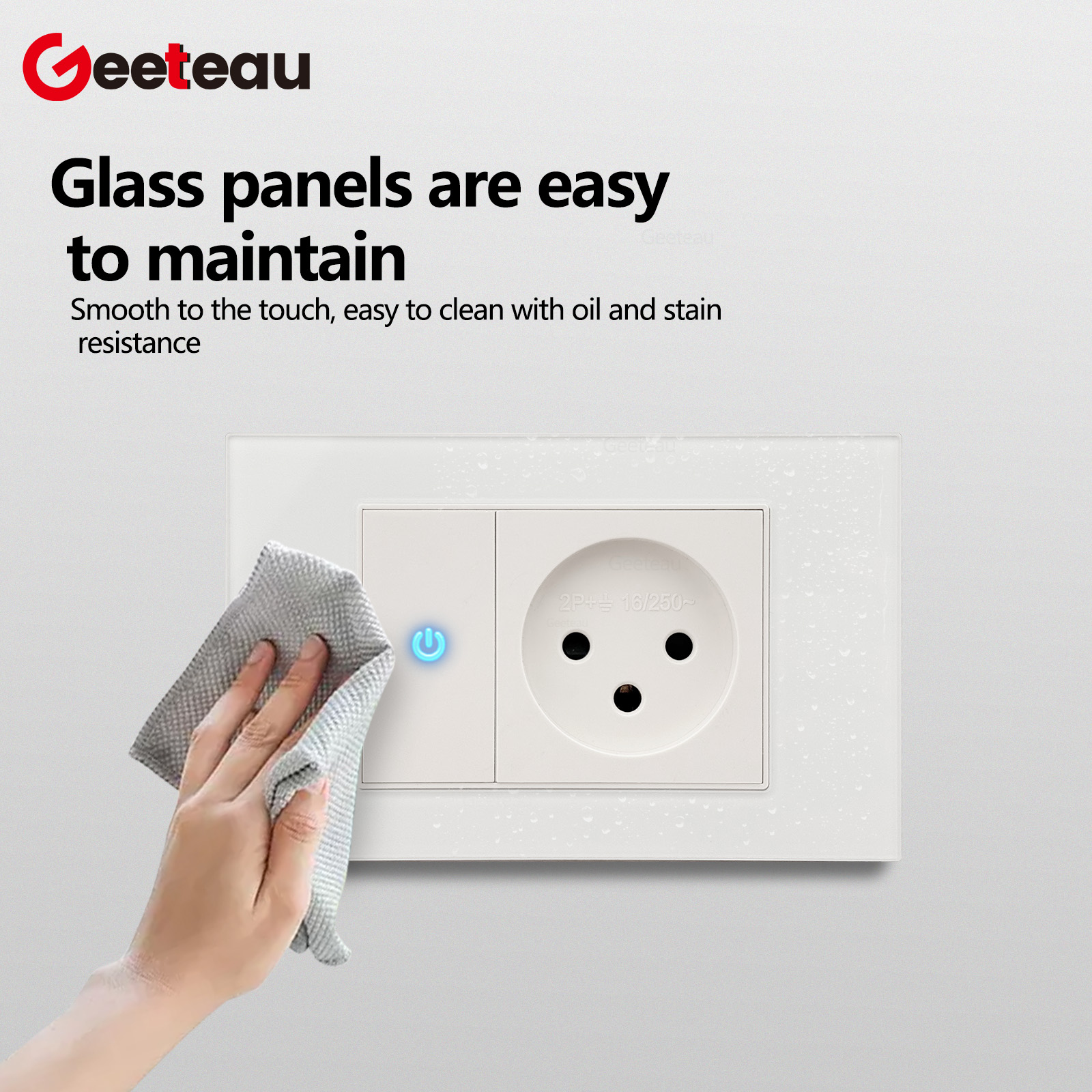 Geeteau Israel Palestine 16A S - Smart Wall Socket บทวิจารณ์และราคา
