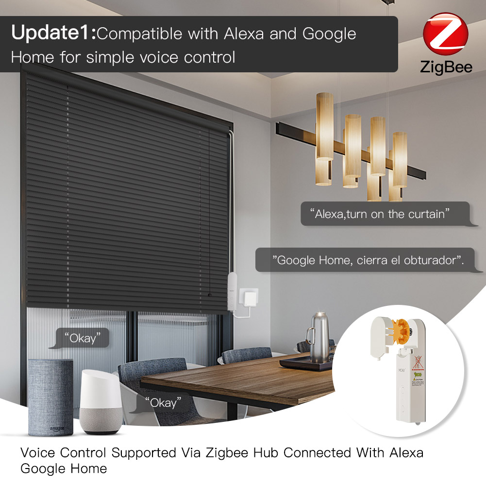 MOES ZigBee Smart DIY Motorize - Smart Home Hub Ikea บทวิจารณ์และราคา