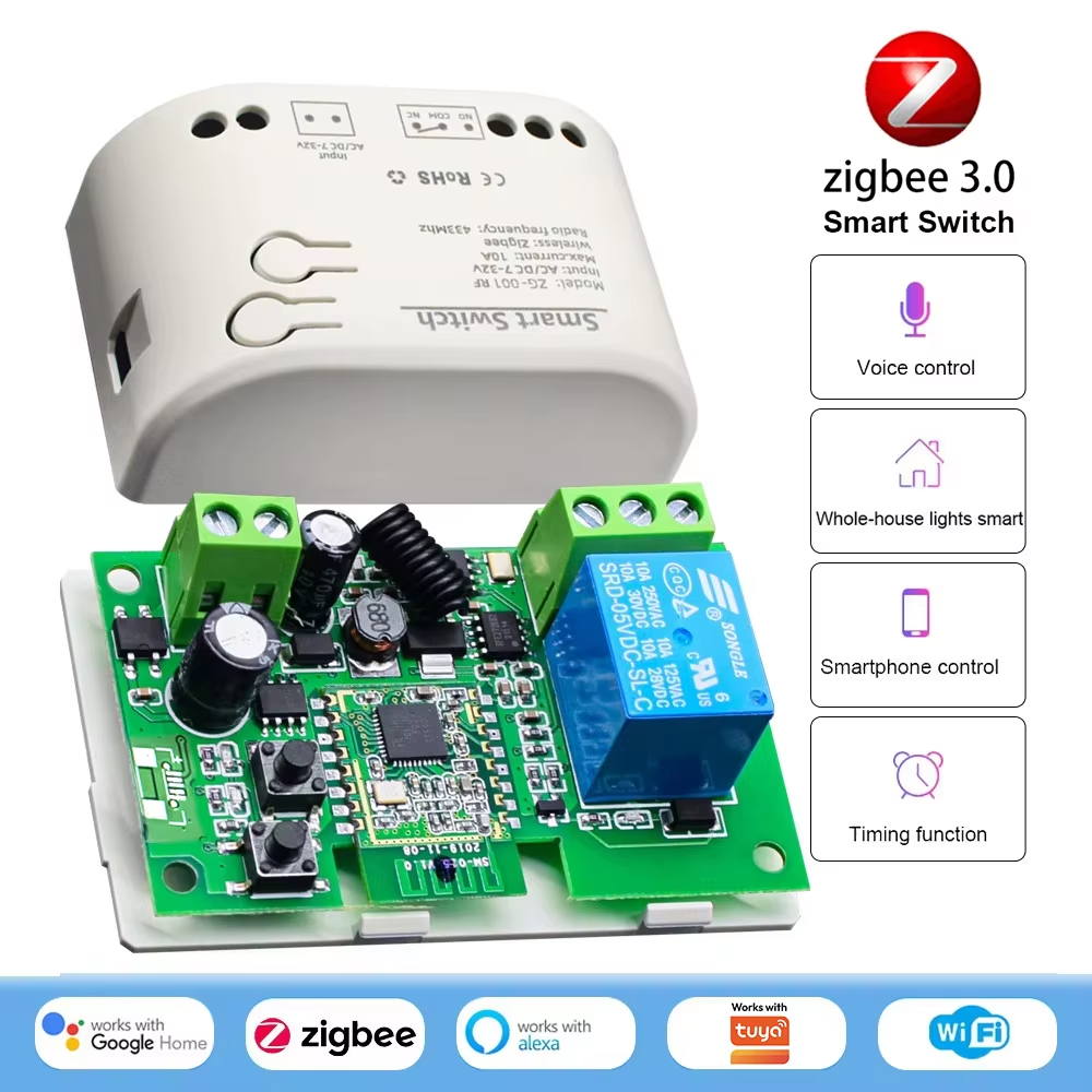 Zigbee Relay Breaker 7-32V 85- - Smart Home Hub Ikea บทวิจารณ์และราคา
