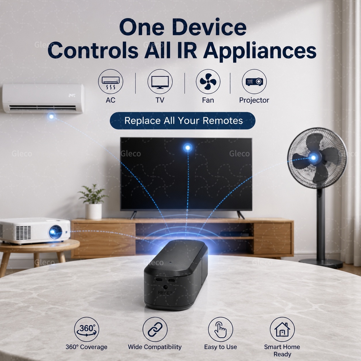 Zigbee Smart IR Remote Control - Smart Home Setup บทวิจารณ์และราคา
