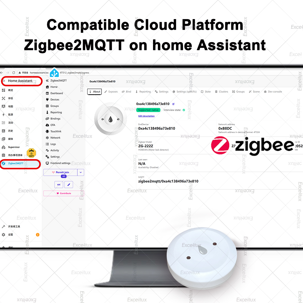 Zigbee Water Detector Leakage  - Smart Home Setup บทวิจารณ์และราคา