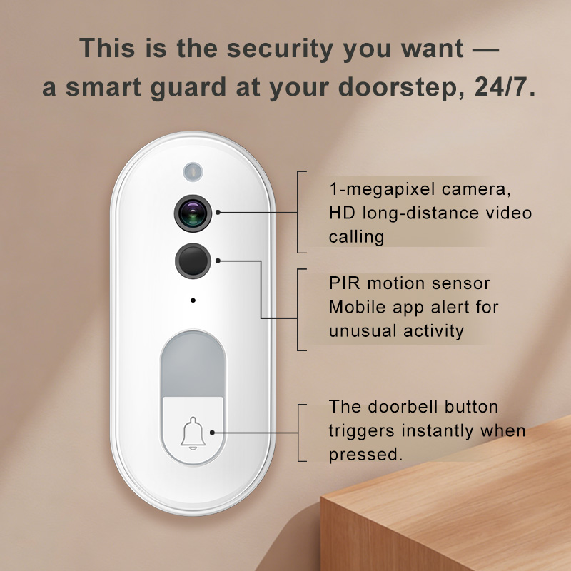 Tuya Smart Video Doorbell Wire - Smart Home Cctv Camera บทวิจารณ์และราคา