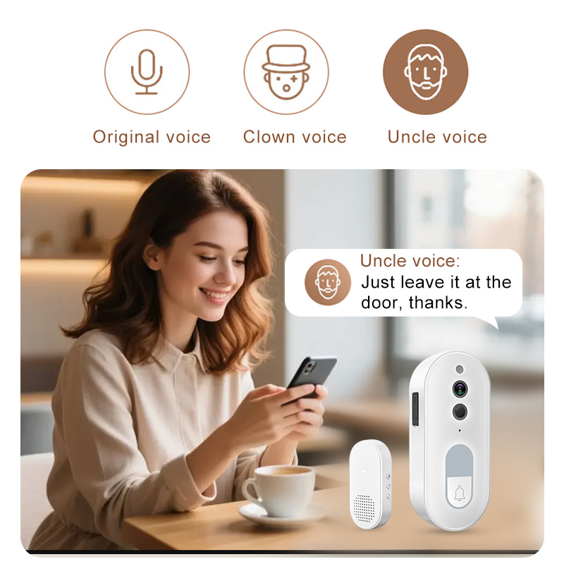 Tuya Smart Video Doorbell Wire - Smart Home Cctv Camera บทวิจารณ์และราคา