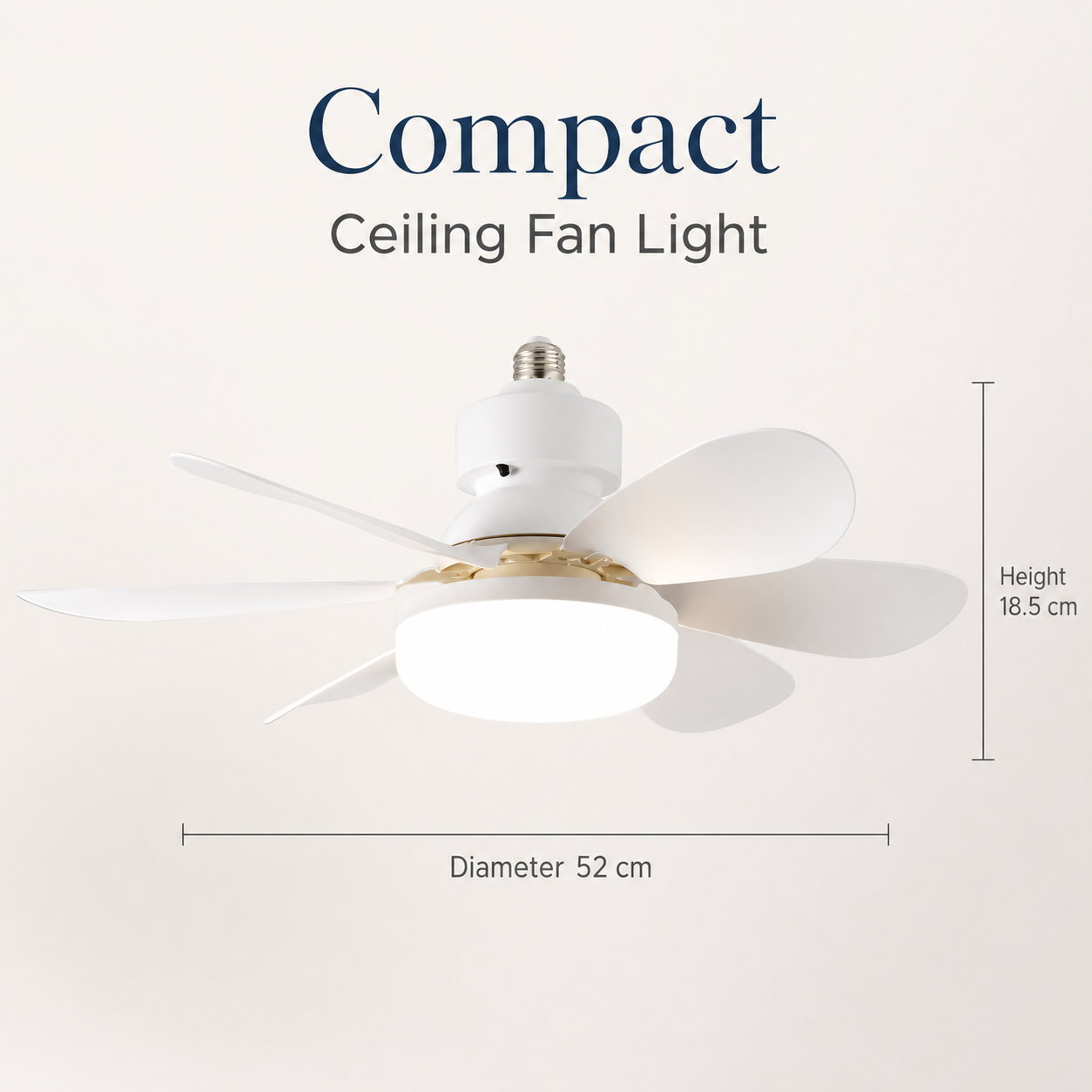 E27 base household silent ceil - Smart Ceiling Fan บทวิจารณ์และราคา
