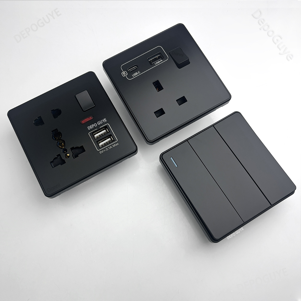 Universal Black USB Type-C 18W - Smart Wall Socket บทวิจารณ์และราคา
