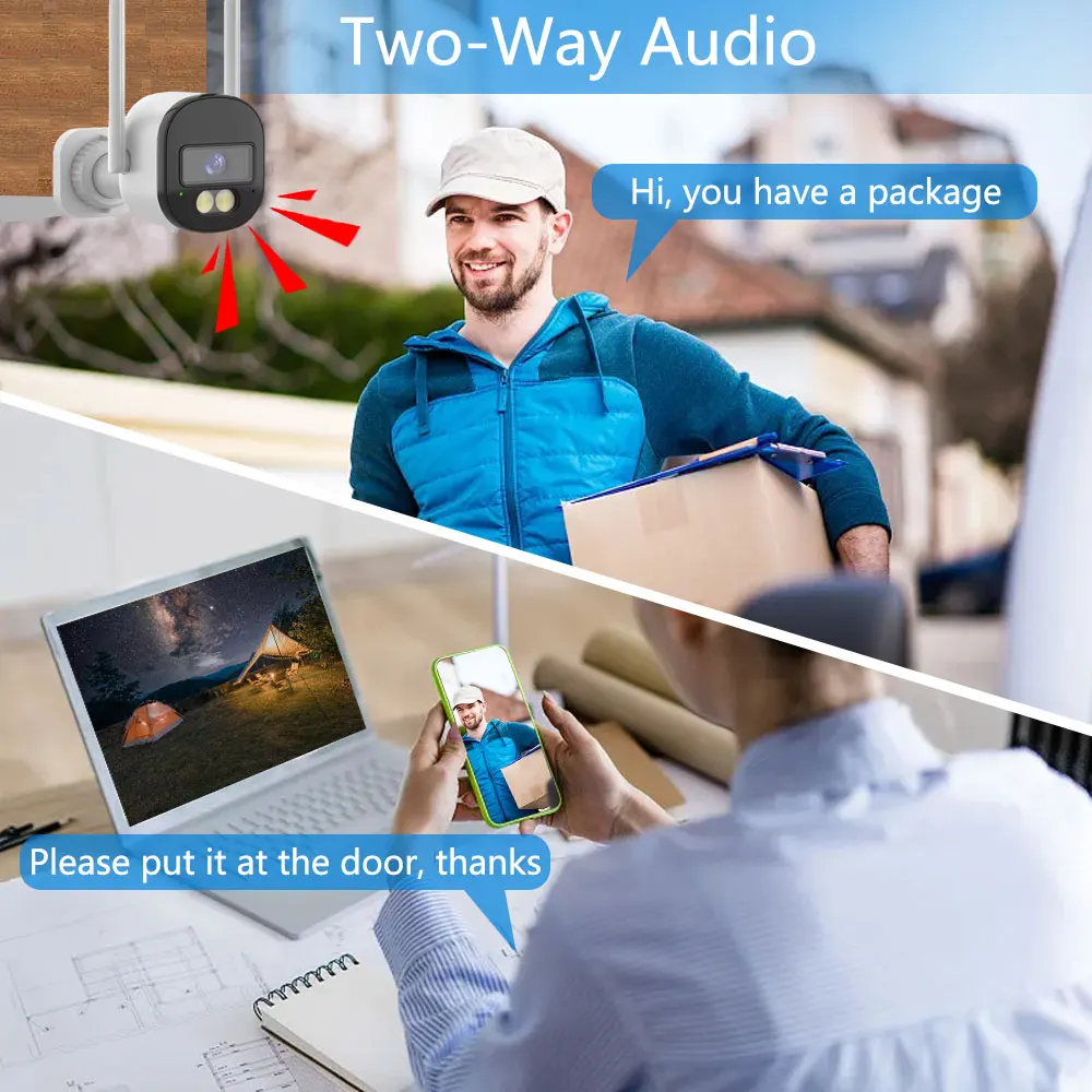 Tuya Bullet Camera Outdoor 5MP - Smart Home Cctv Camera บทวิจารณ์และราคา