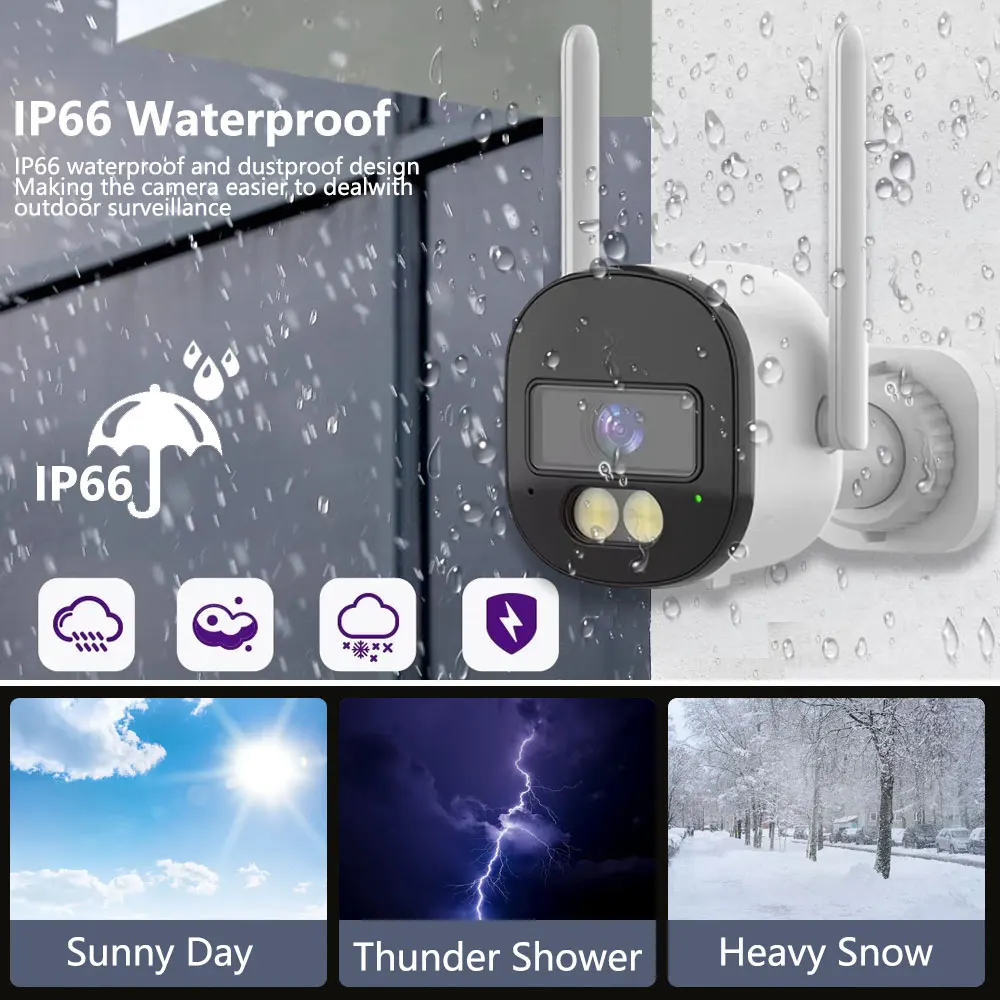 Tuya Bullet Camera Outdoor 5MP - Smart Home Cctv Camera บทวิจารณ์และราคา