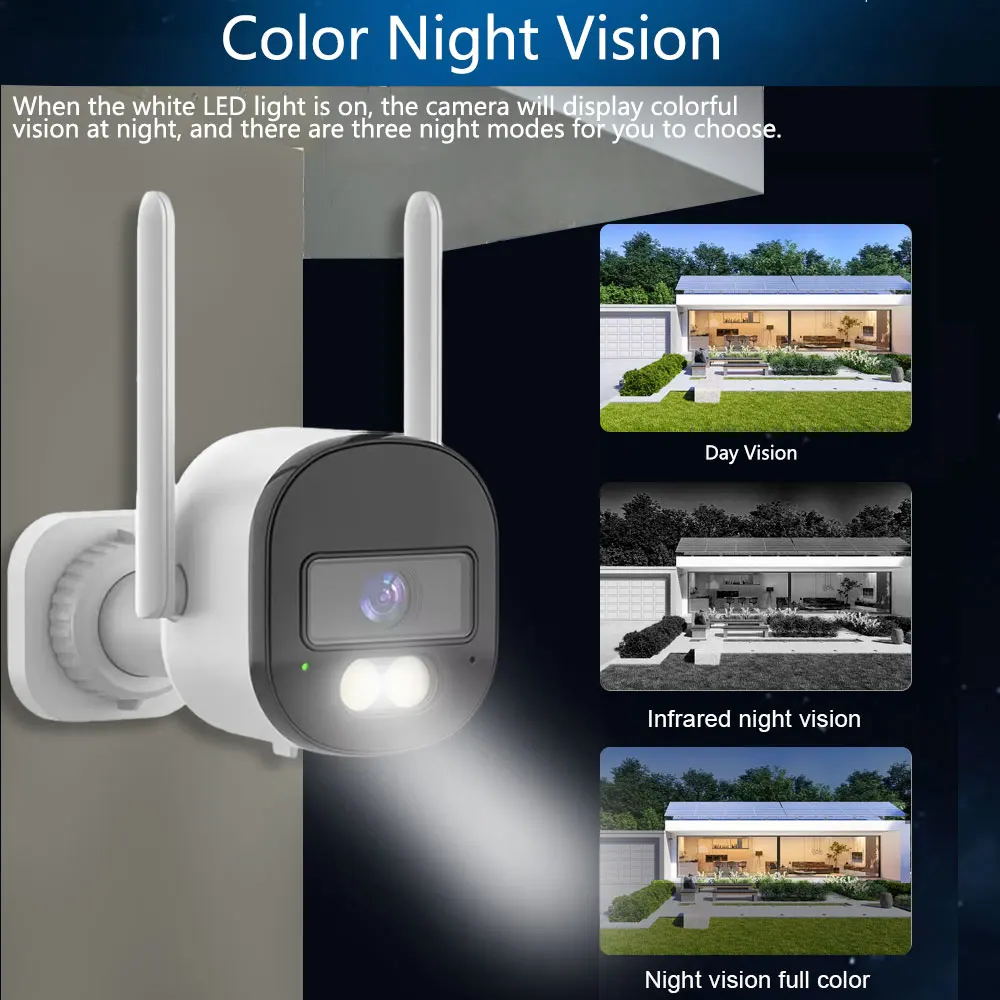 Tuya Bullet Camera Outdoor 5MP - Smart Home Cctv Camera บทวิจารณ์และราคา