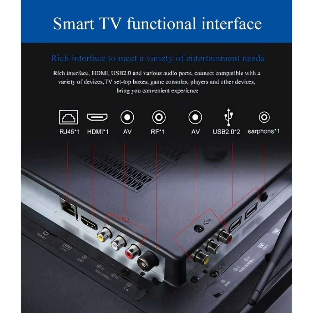 32 43 Inch Android Smart TV 4K - Smart Home Market บทวิจารณ์และราคา