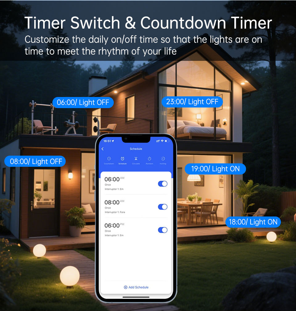 WiFi RF 433mhz Touch Wall Ligh - Tuya Smart Switch บทวิจารณ์และราคา