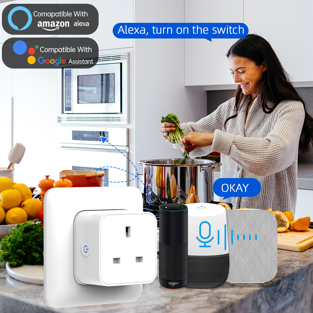 Tuya Smart Socket 16A/20A WiFi - Smart Wall Socket บทวิจารณ์และราคา