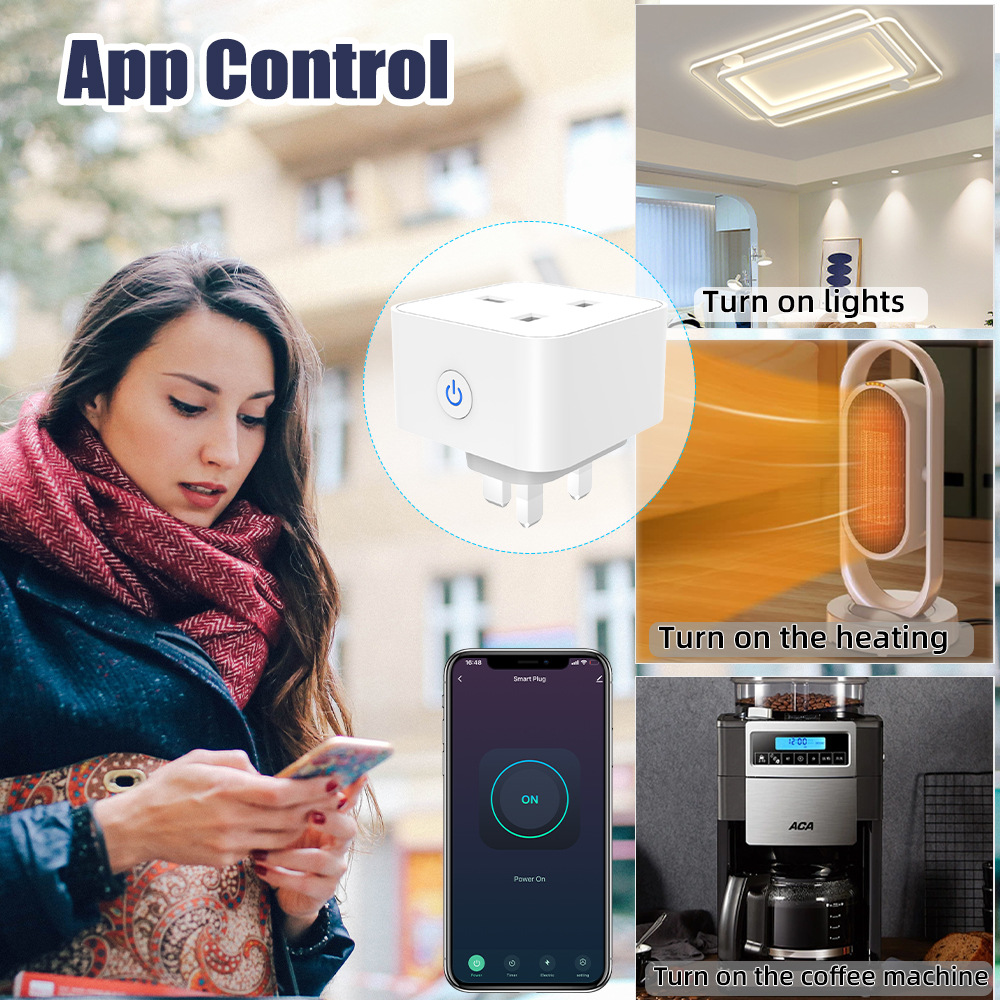 Tuya Smart Socket 16A/20A WiFi - Smart Wall Socket บทวิจารณ์และราคา