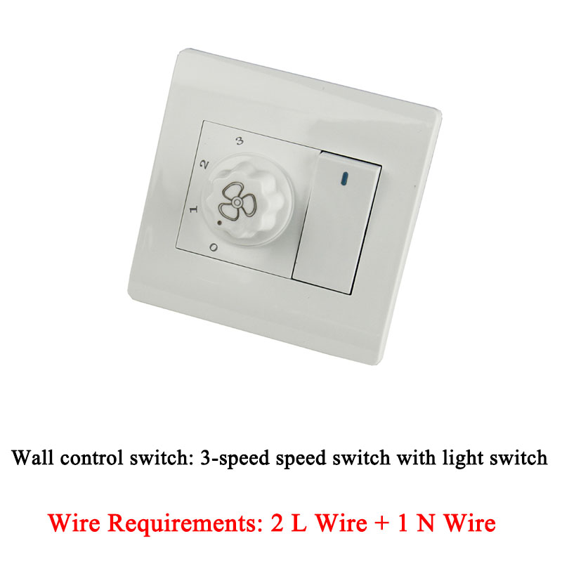 Ceiling Fan Control 3 Gear Spe - Smart Home Ventilation บทวิจารณ์และราคา