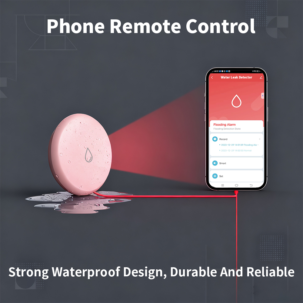 Zigbee Leakage Sensor LED Imme - Smart Home Green บทวิจารณ์และราคา