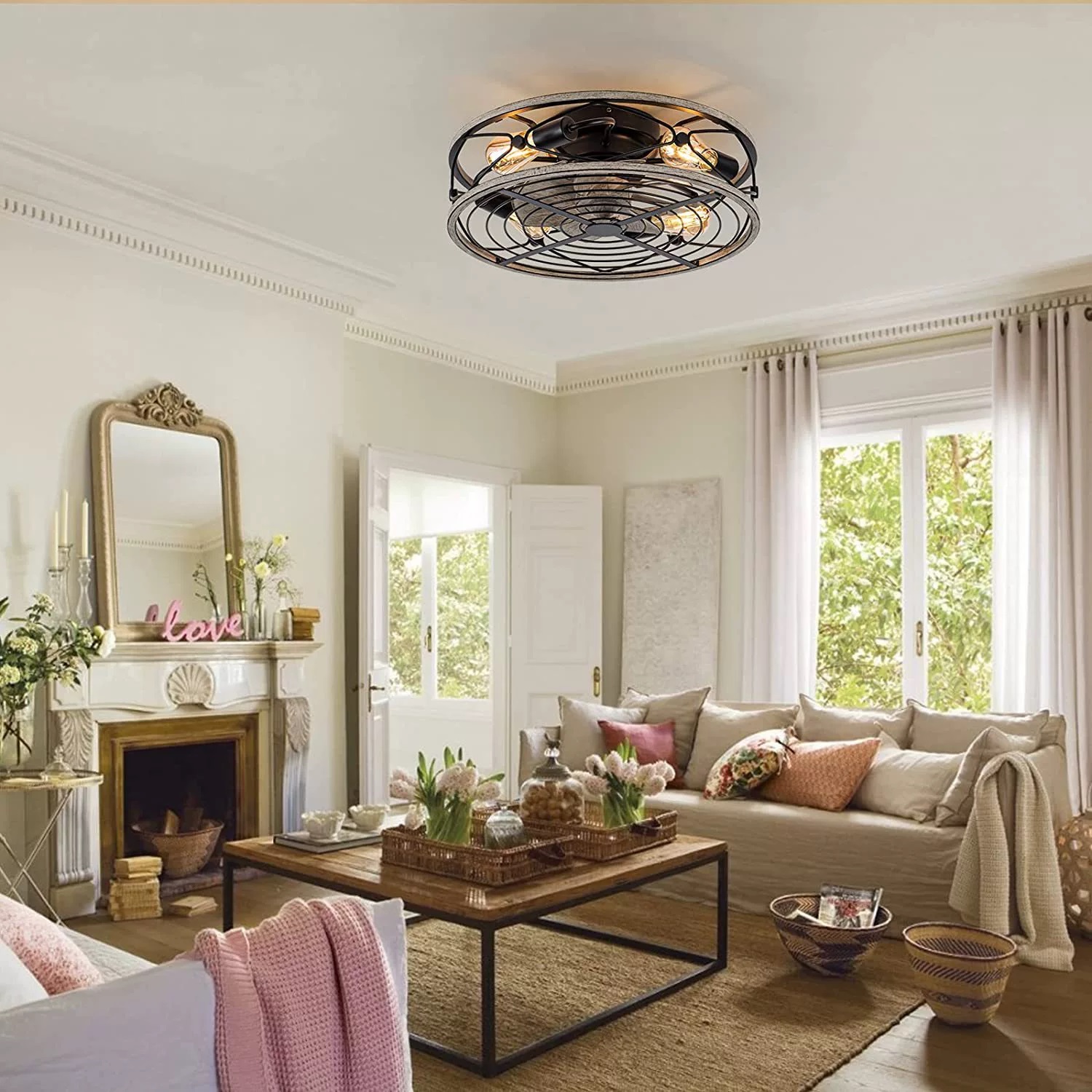 Smart Ceiling Fan Fans With Li - Smart Ceiling Fan บทวิจารณ์และราคา