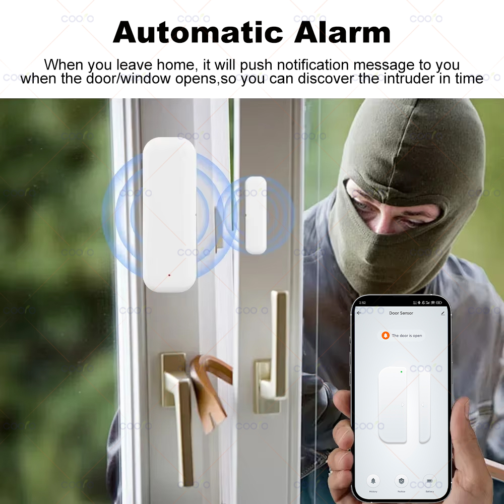 Zigbee 3.0 Door Window Sensor  - Smart Home Vimar บทวิจารณ์และราคา