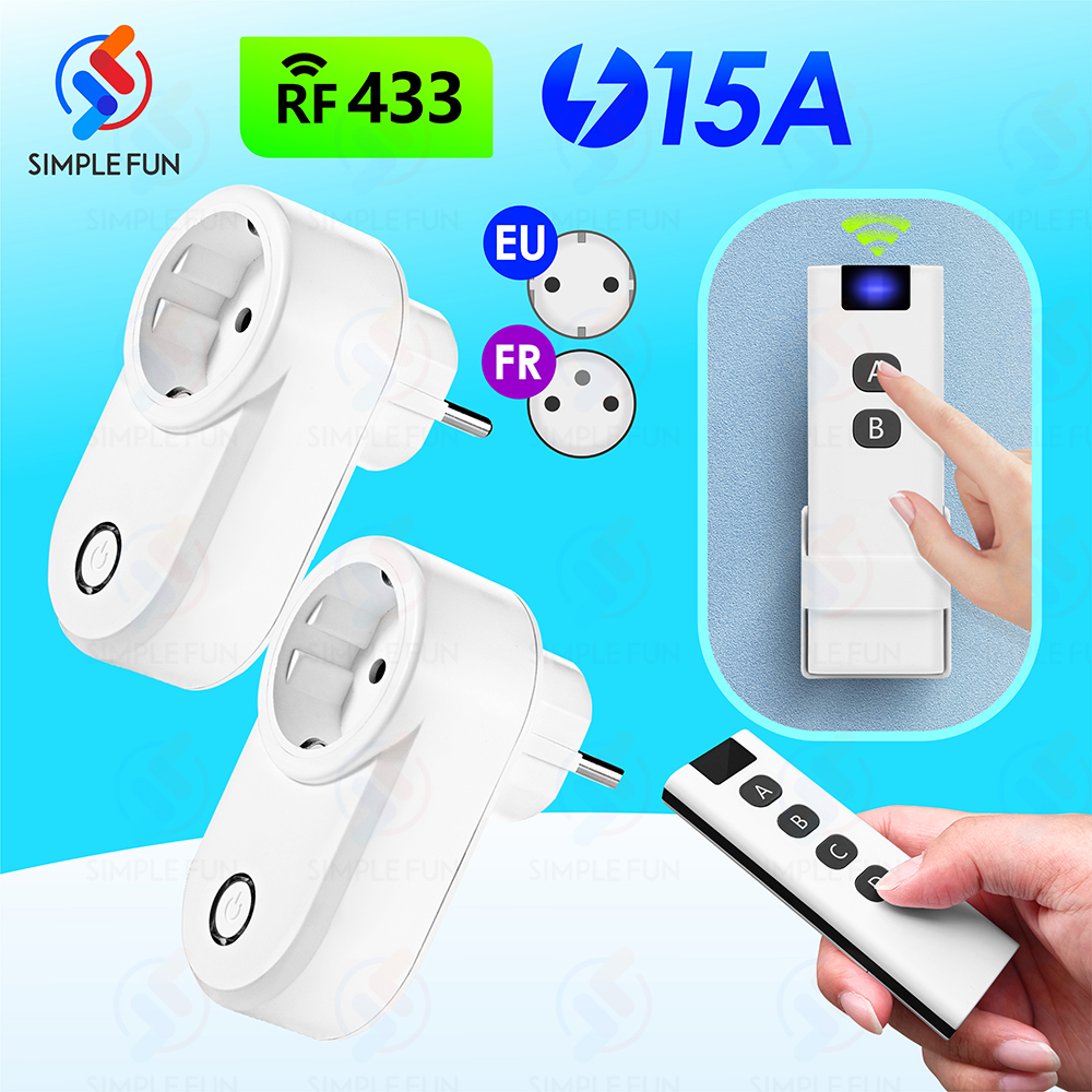 433Mhz Wireless Remote Control - Smart Home Ventilation บทวิจารณ์และราคา