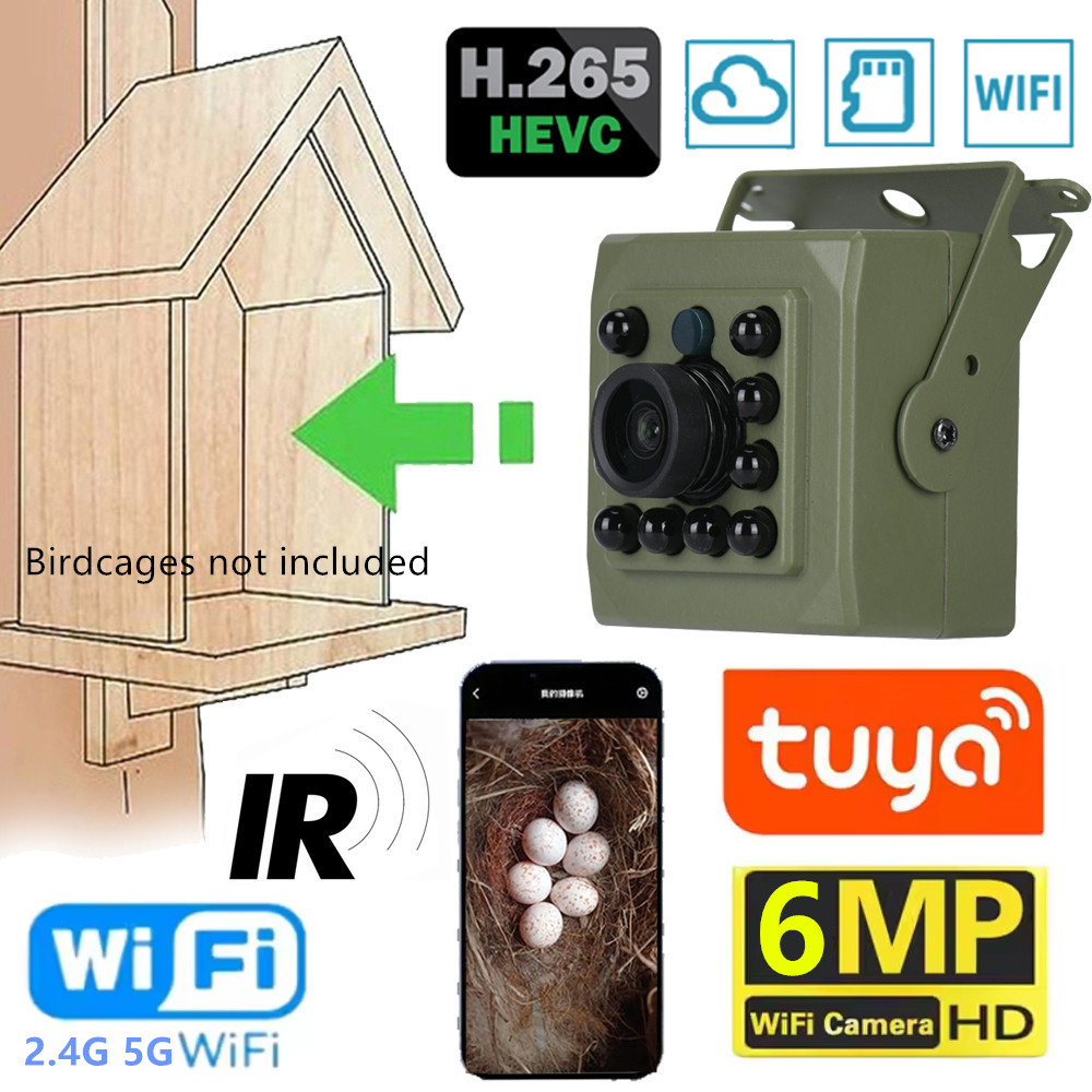 6MP 4MP POE 2K Tuya Mini Wirel - Smart Home Cctv Camera บทวิจารณ์และราคา