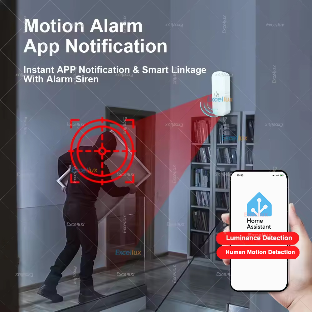 Smart ZigBee Motion Sensor Rad - Smart Home Setup บทวิจารณ์และราคา