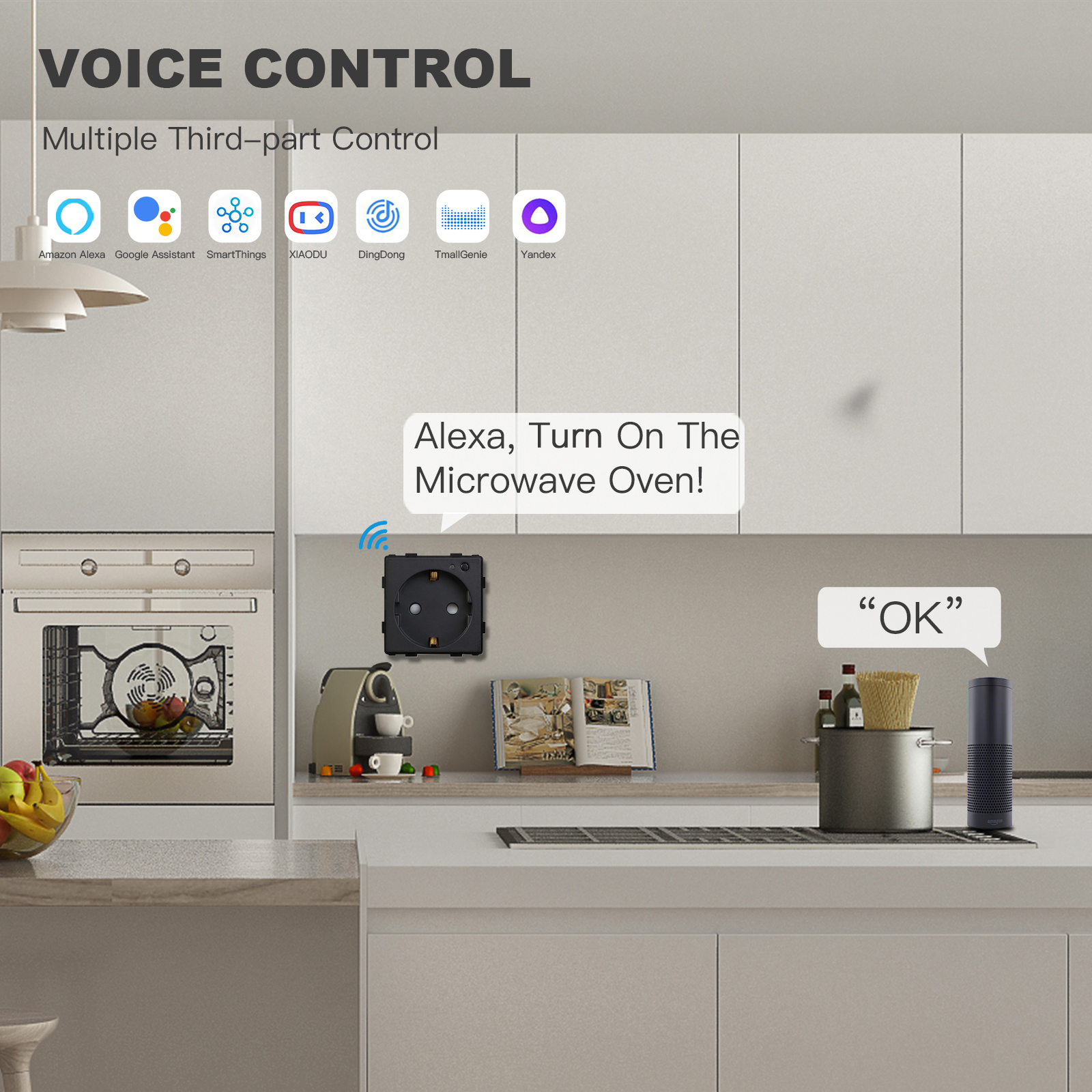 BSEED EU Stanndard Wifi Electr - Smart Wall Socket บทวิจารณ์และราคา