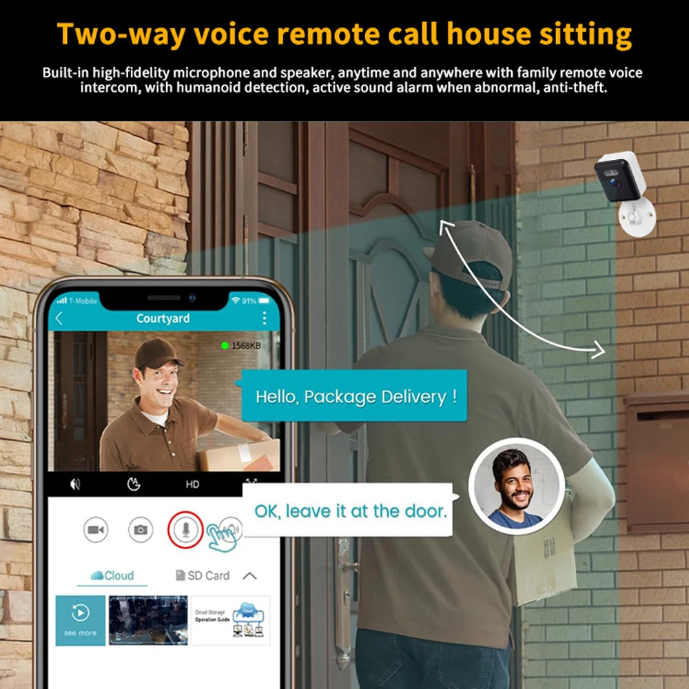 Tuya Smart Mini 5MP WiFi IP Ca - Smart Home Cctv Camera บทวิจารณ์และราคา