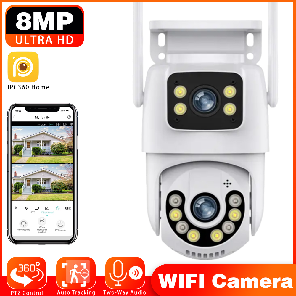 8MP IPC360 Home WIFI IP Camera - Smart Home Cctv Camera บทวิจารณ์และราคา