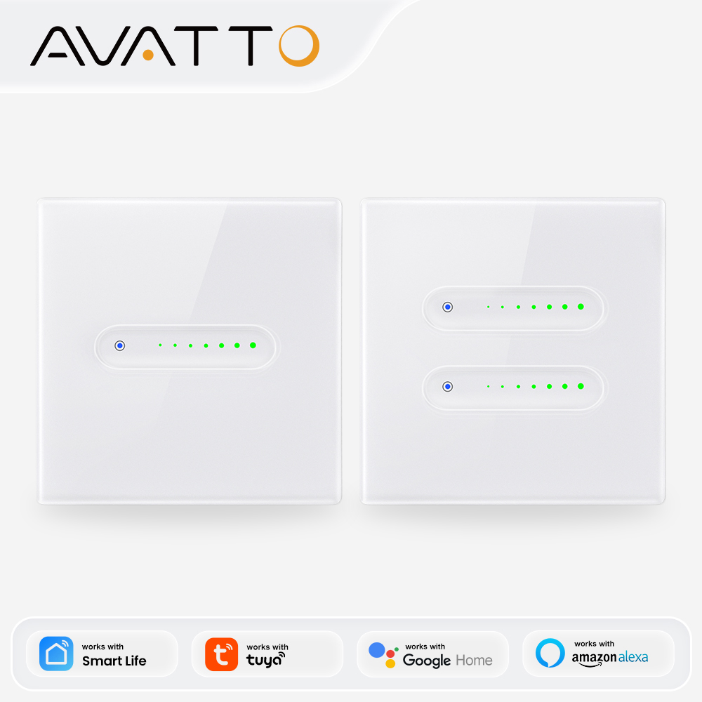 AVATTO WiFi 1/2 Gang Smart Dim - Tuya Smart Switch บทวิจารณ์และราคา