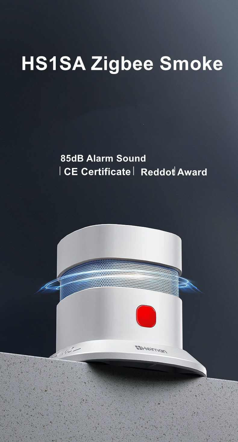 Tuya Smart Zigbee Smoke Detect - Smart Home Setup บทวิจารณ์และราคา
