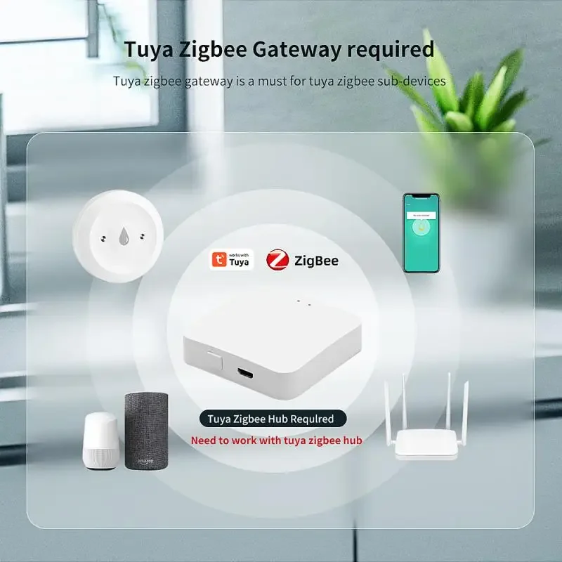 For Tuya Zigbee Smart Water Le - Smart Home Water Level Sensor บทวิจารณ์และราคา