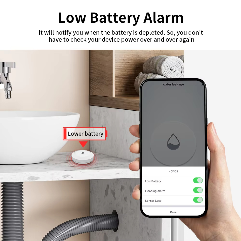 For Tuya Zigbee Smart Water Le - Smart Home Water Level Sensor บทวิจารณ์และราคา