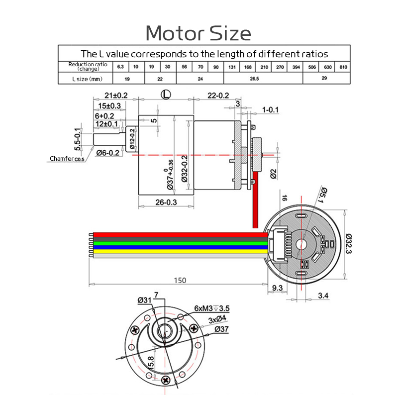 JGB37-520 Hall Encoder Smart C - Smart Home Ventilation บทวิจารณ์และราคา