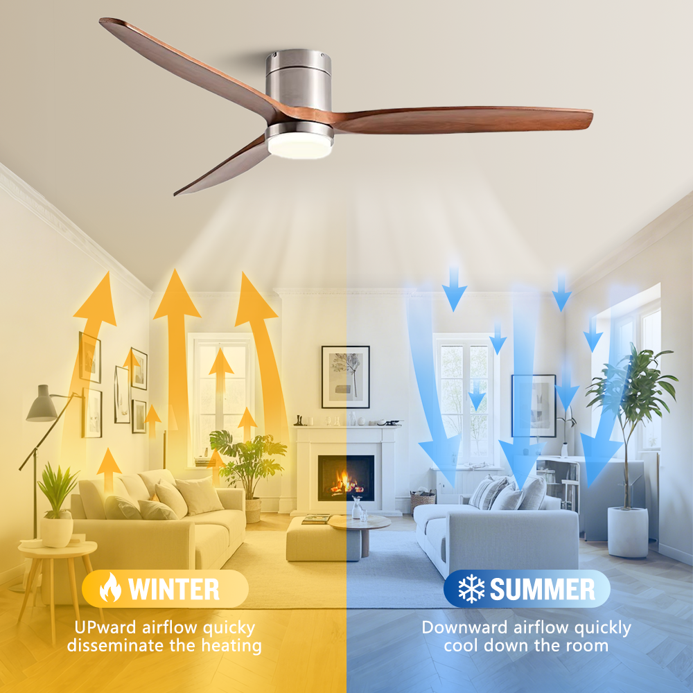 42/52/60inch low floor Ceiling - Smart Ceiling Fan บทวิจารณ์และราคา
