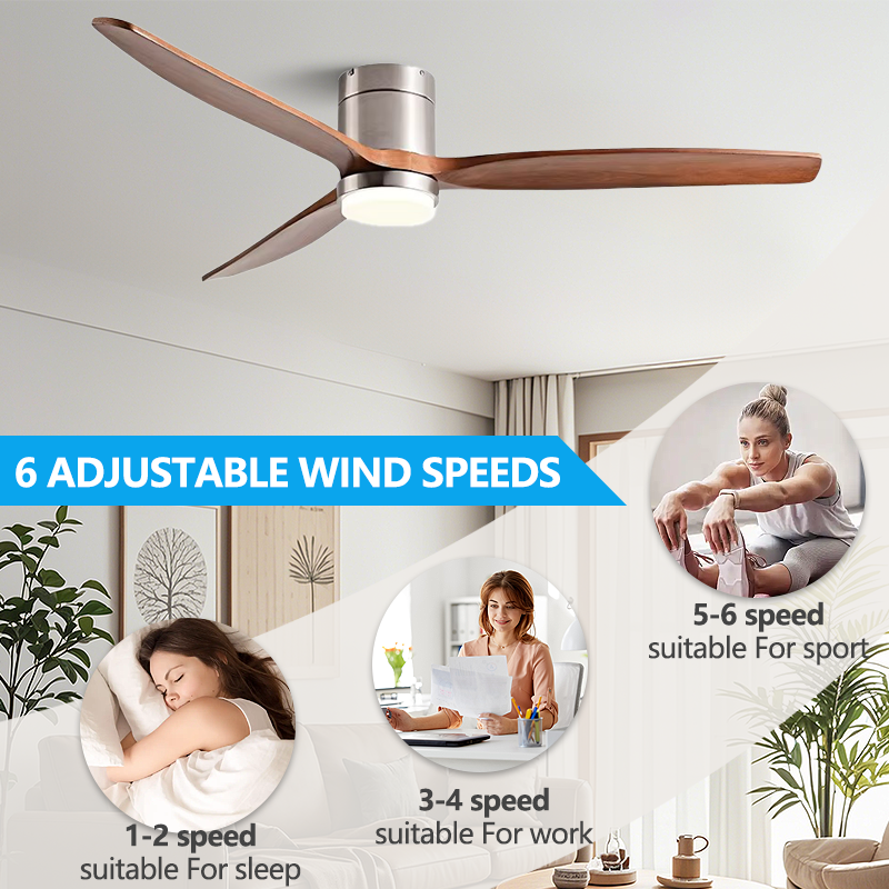 42/52/60inch low floor Ceiling - Smart Ceiling Fan บทวิจารณ์และราคา