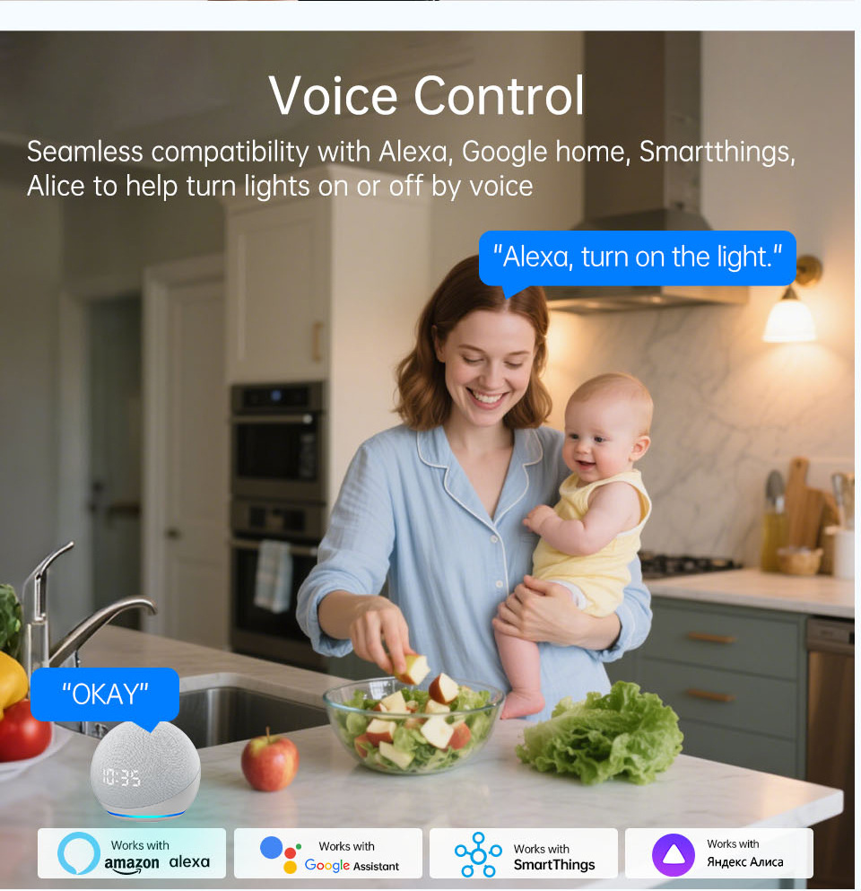 1 2 3 4 Gang WiFi RF 433mhz To - Tuya Smart Switch บทวิจารณ์และราคา