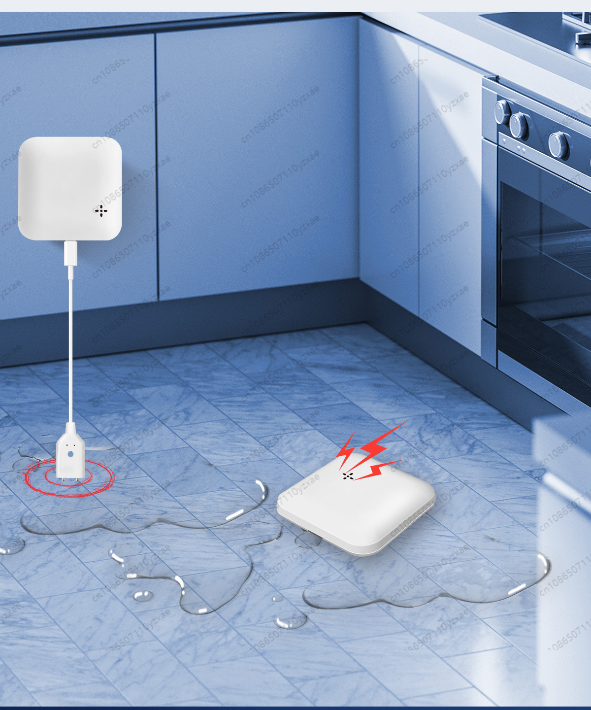 Smart Water Leak & Dry-Out Sen - Smart Home Water Level Sensor บทวิจารณ์และราคา