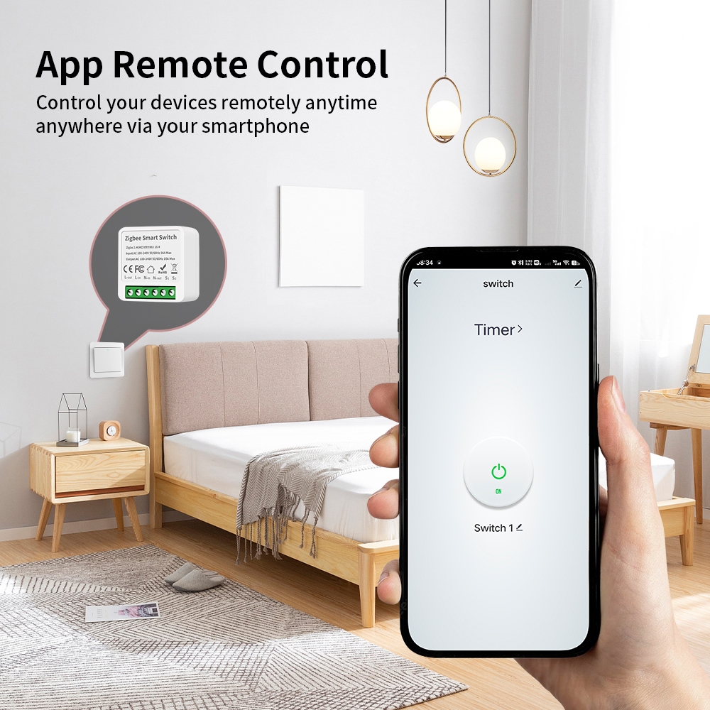 TNCE Tuya 16A Zigbee3.0 Smart  - Tuya Smart Switch บทวิจารณ์และราคา